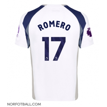 Billige Fotballdrakt Tottenham Hotspur Cristian Romero #17 Replika Hjemmedrakt 2025-26 Kortermet